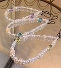 Smiley Face Beaded Phone Charm