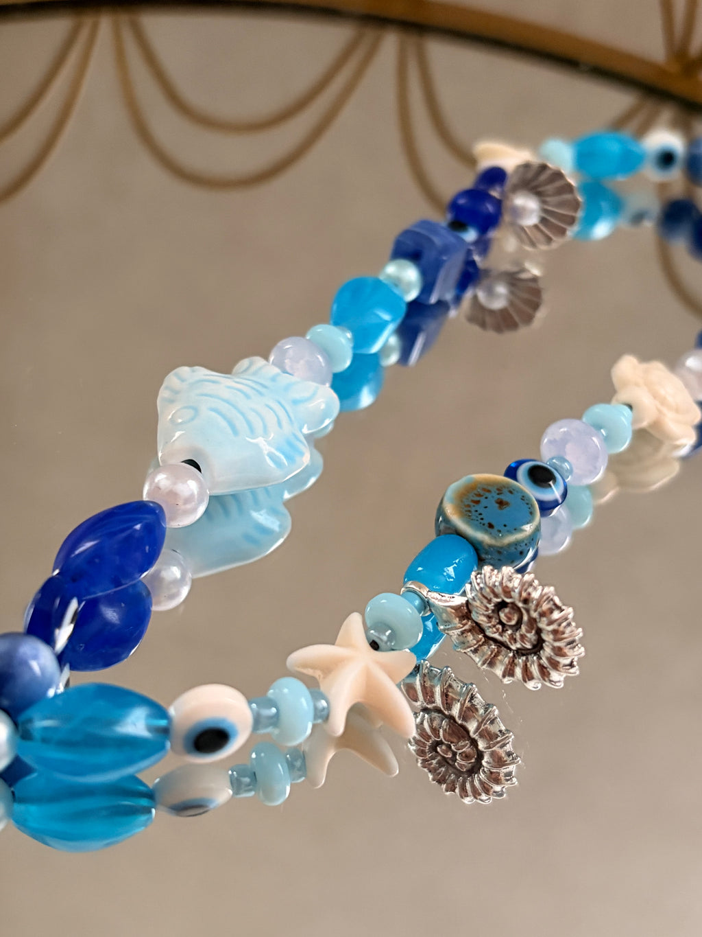 Mykonos Inspired Phone Charm