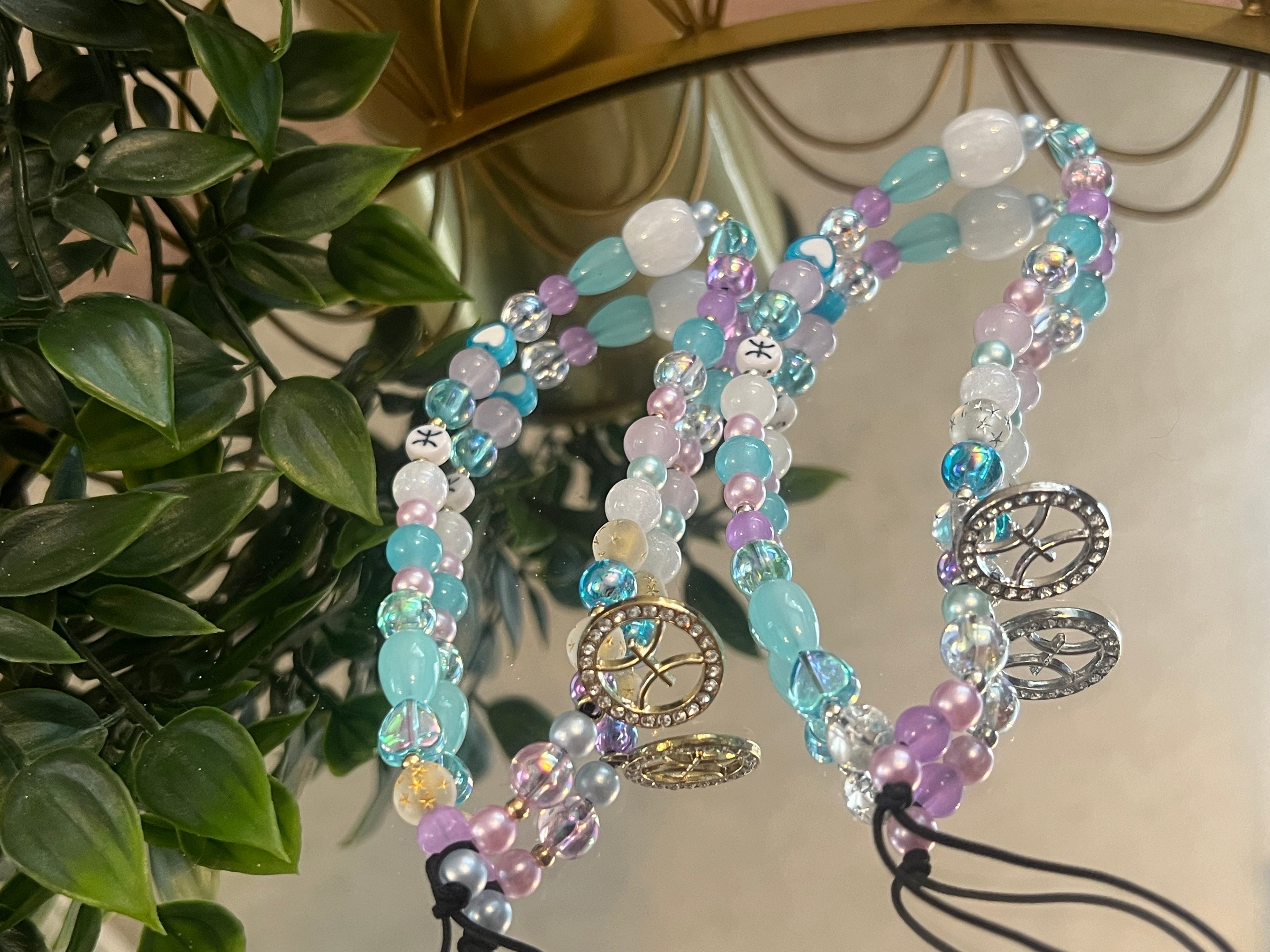 Pisces Phone Charm