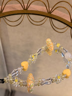 Butter Yellow Cloud Phone Charm