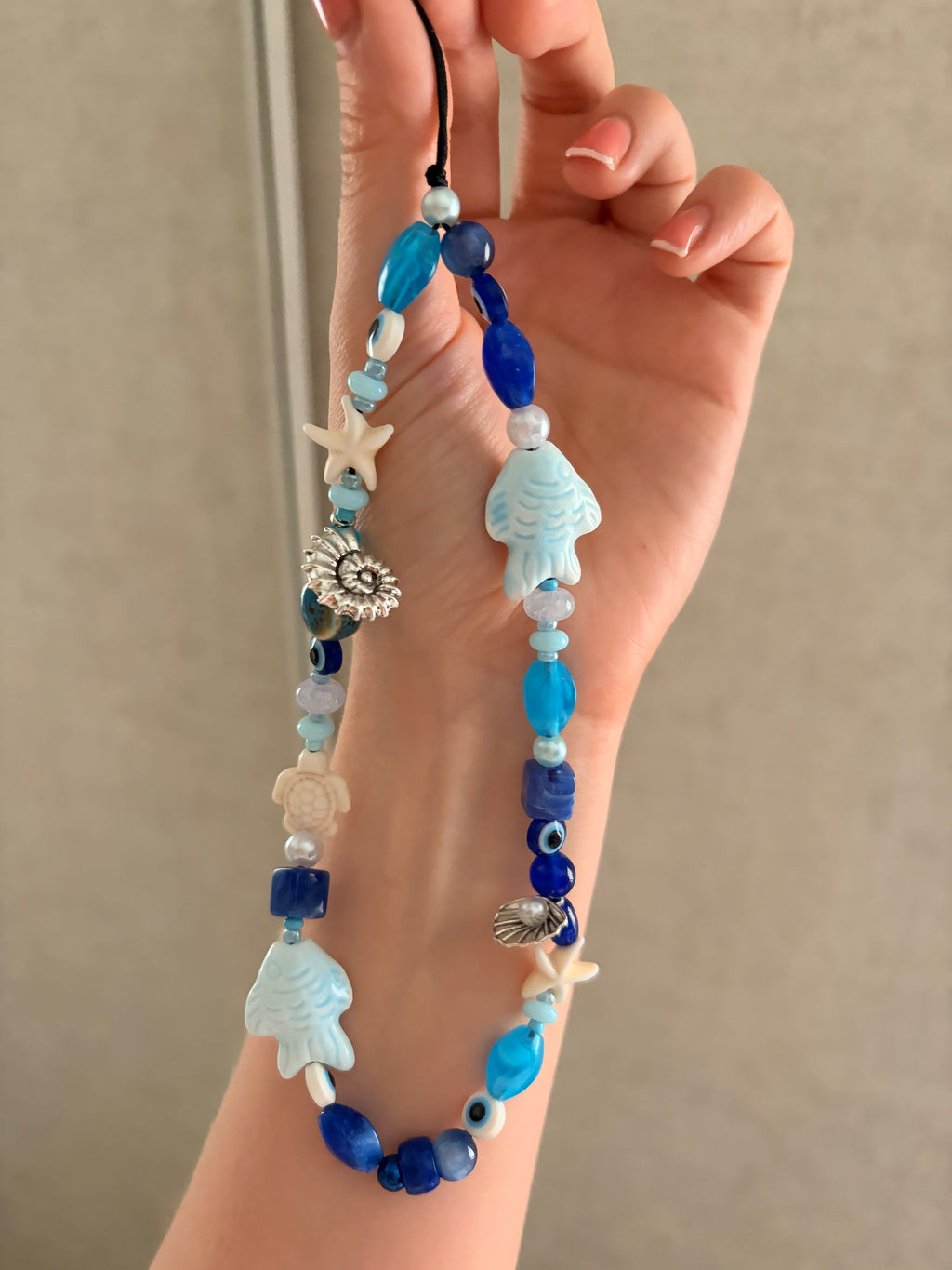 Mykonos Inspired Phone Charm