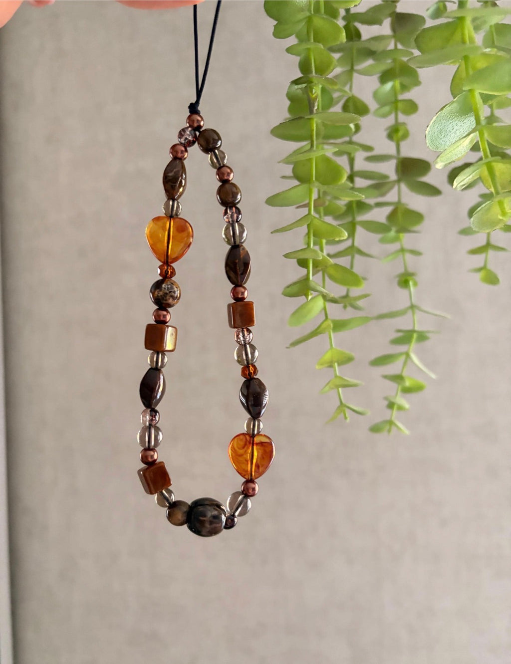 Brown Phone Charm