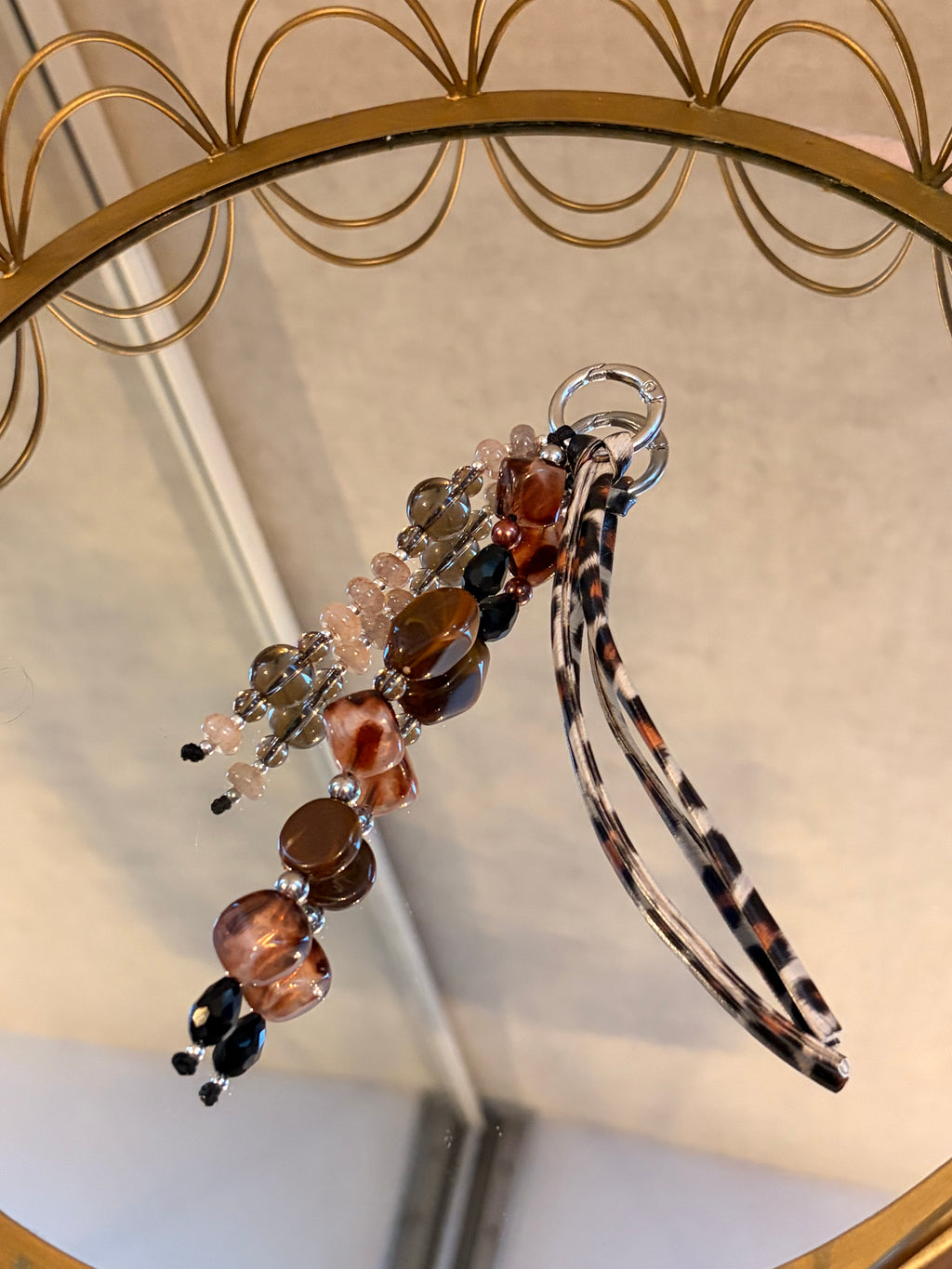 Limited Edition Leopard Print Bag Charm