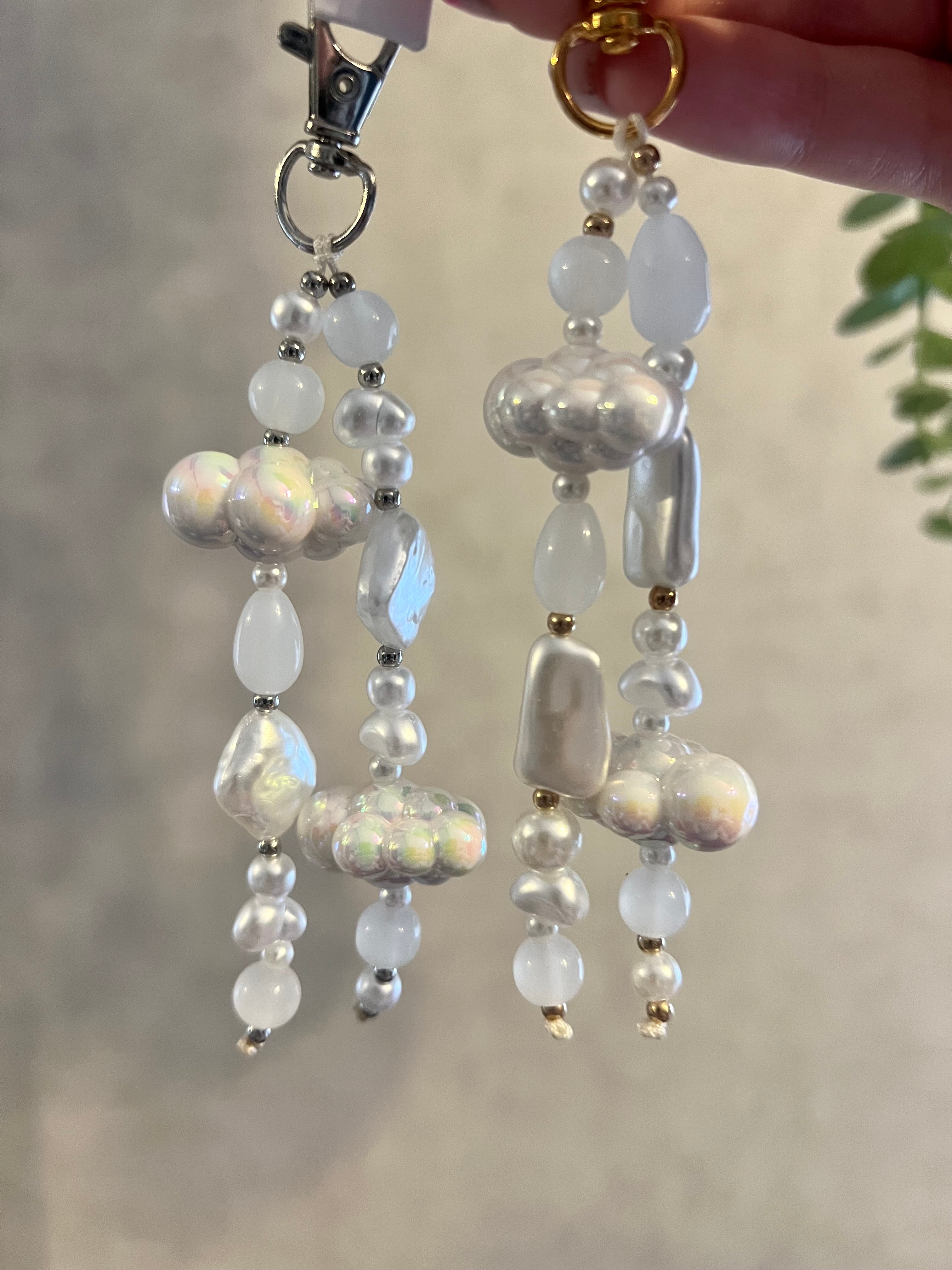 Cloud Keyring Silver/Gold