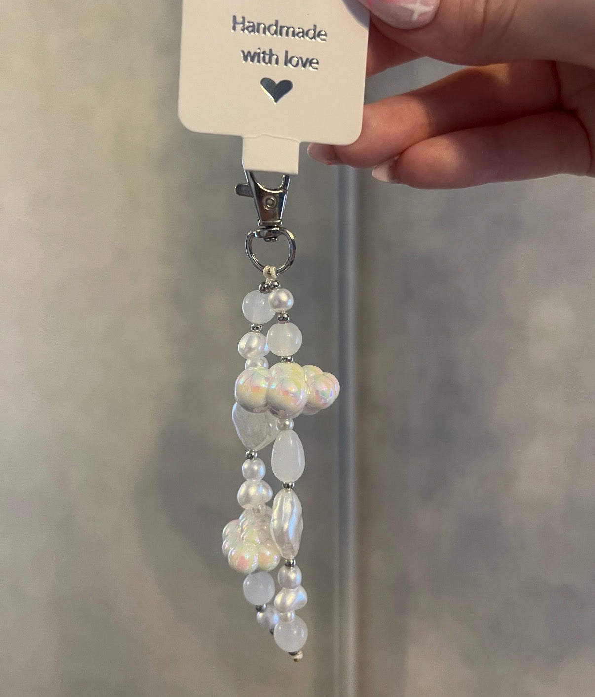 Cloud Keyring Silver/Gold