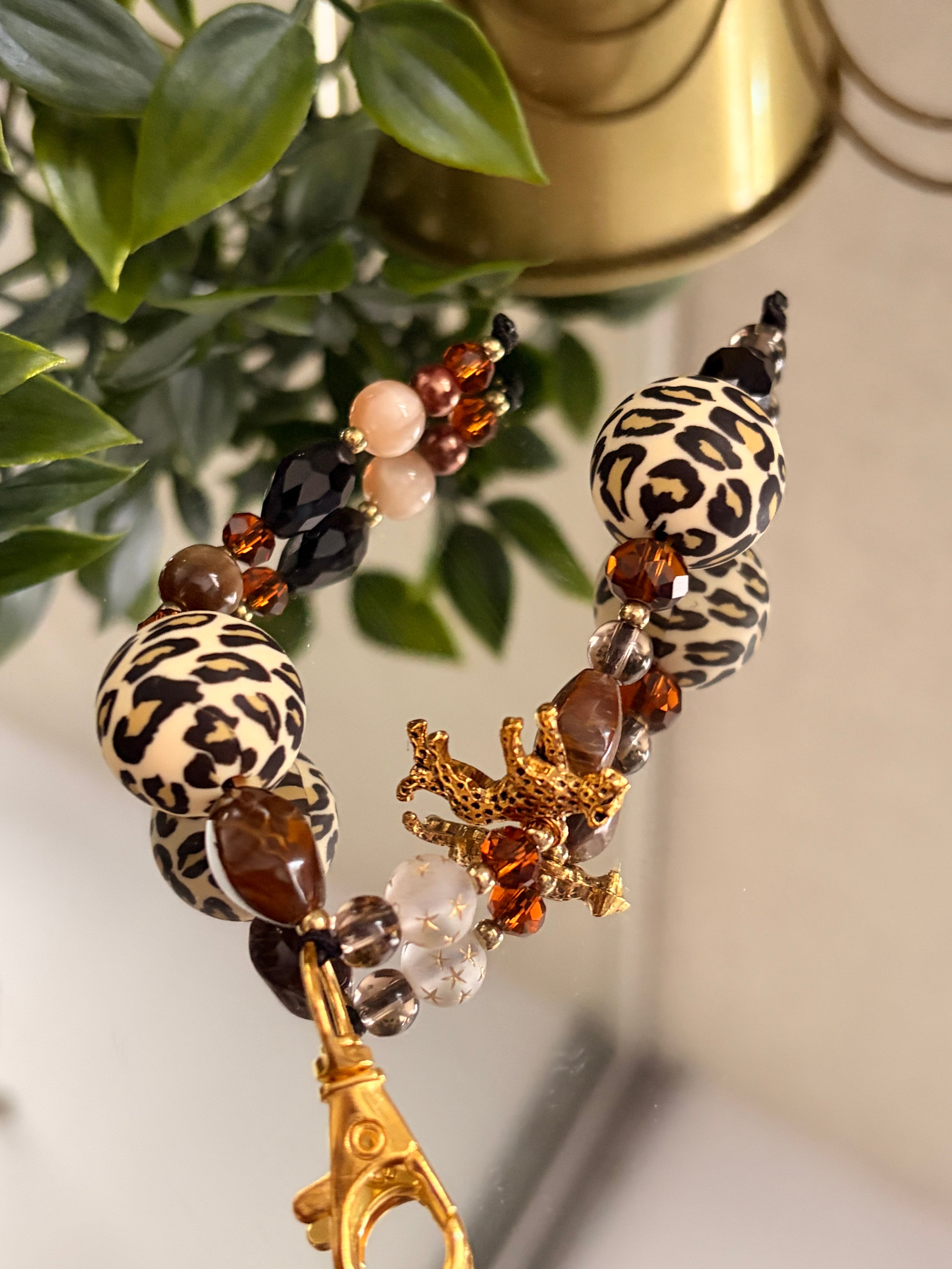 Leopard Keyring