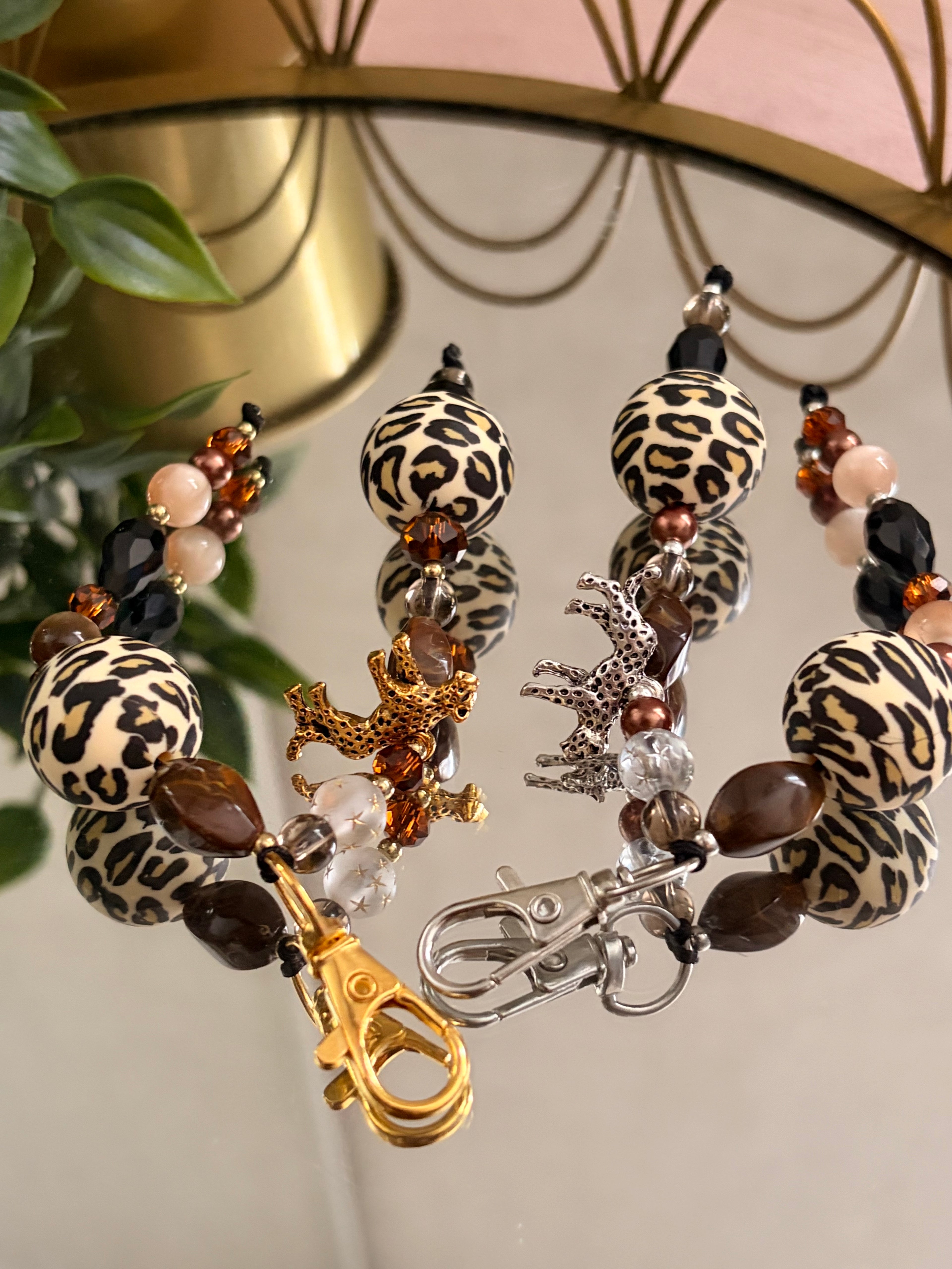 Leopard Keyring