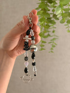 Silver Disco Keyring