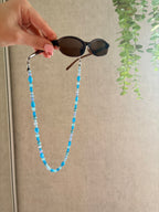 Blue Glasses Charm
