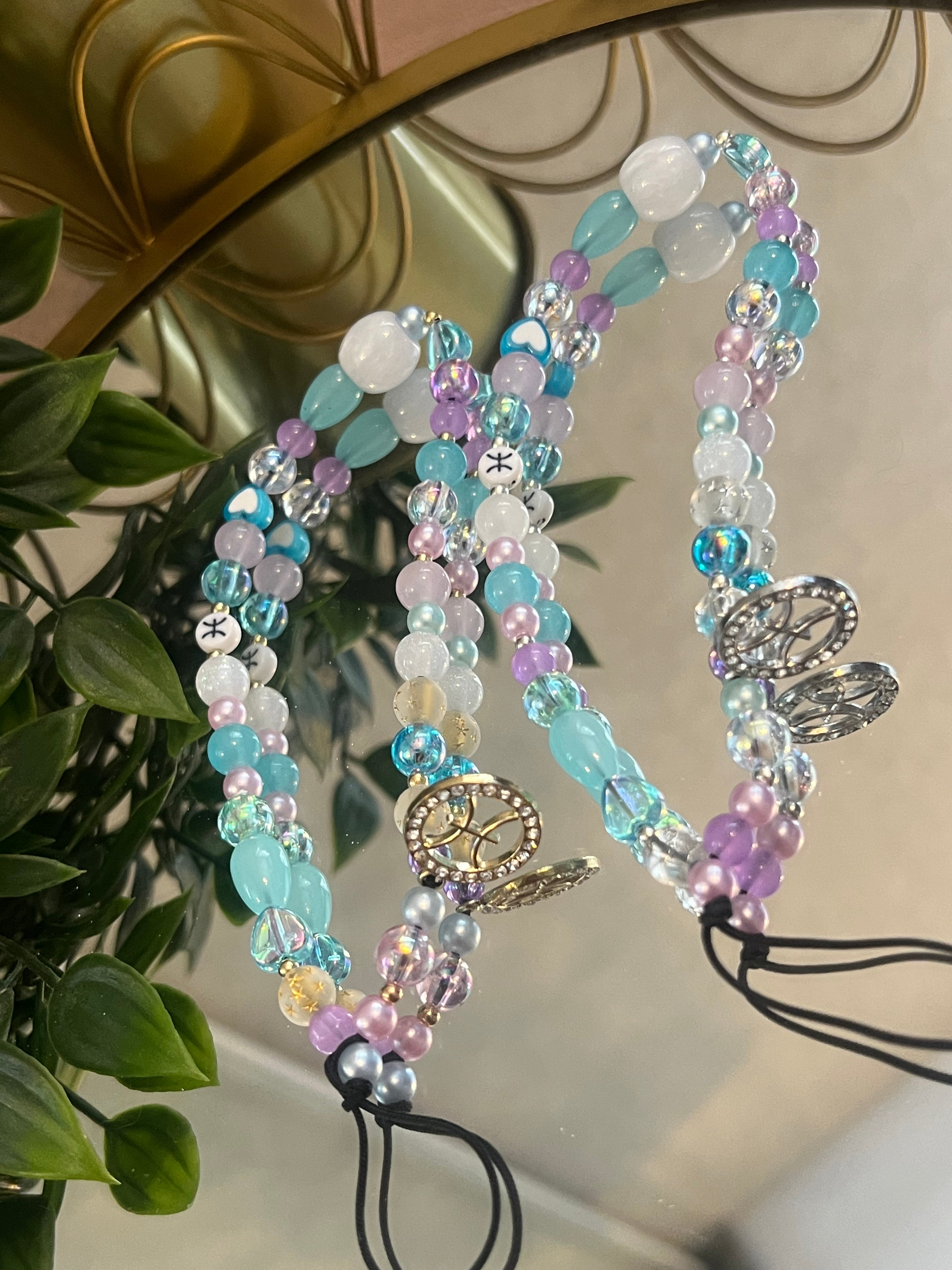 Pisces Phone Charm
