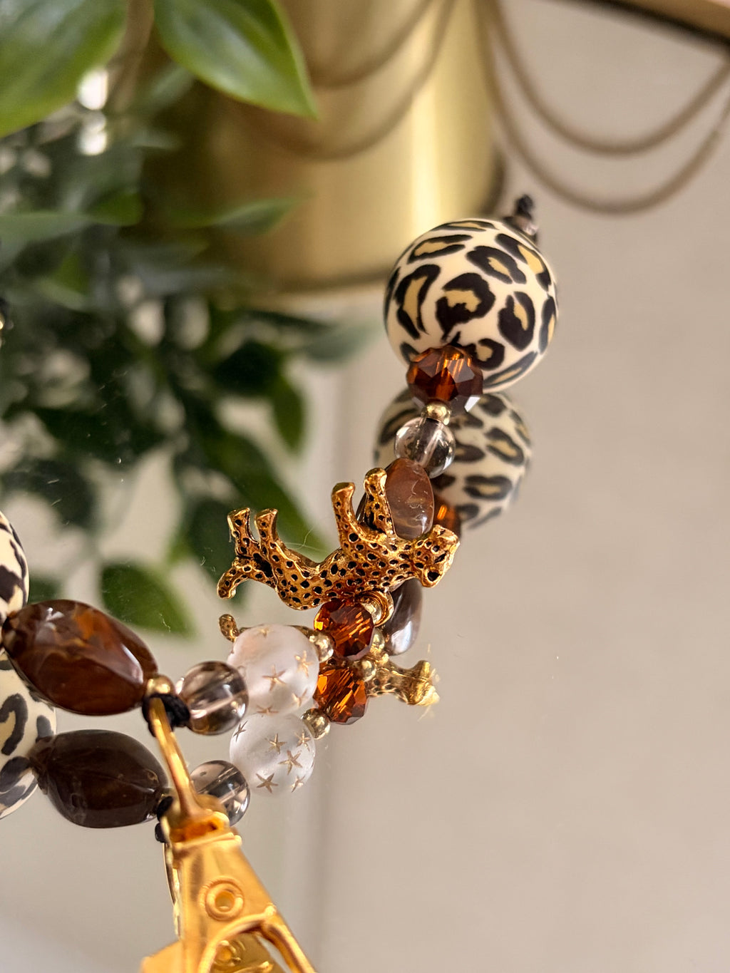 Leopard Keyring