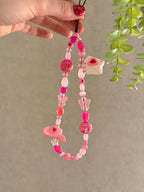 Pink Disco Phone Charm