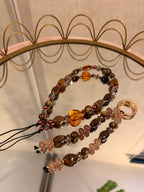 Brown Phone Charm & Bag Charm Bundle