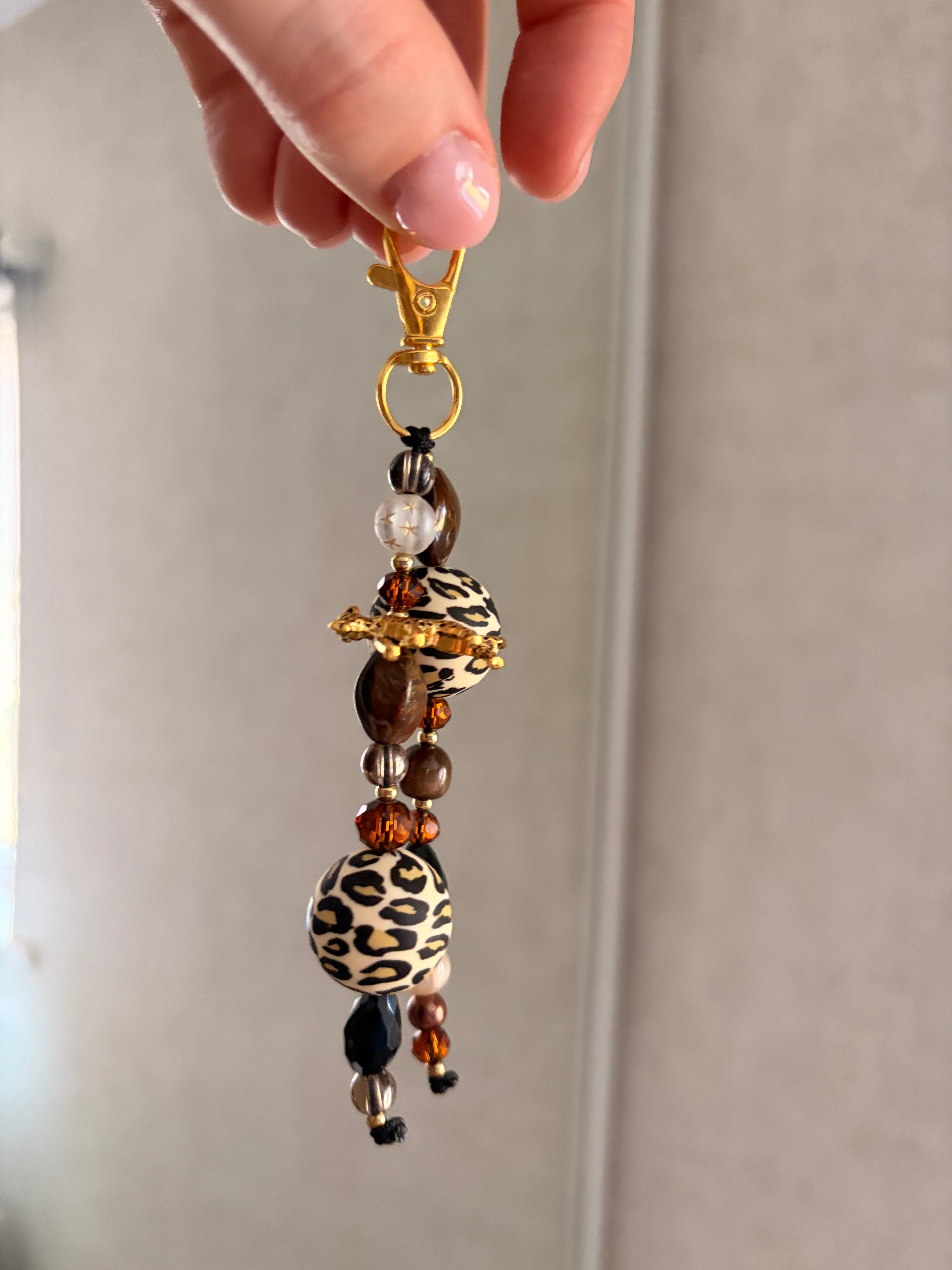 Leopard Keyring