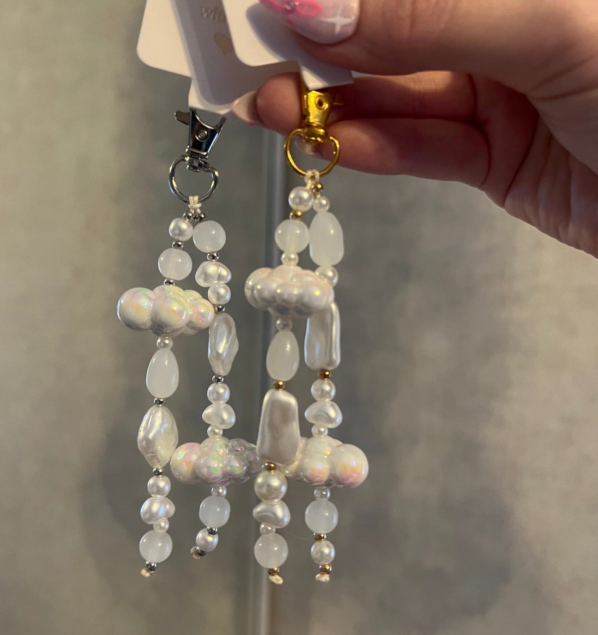 Cloud Keyring Silver/Gold