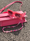 Pink Glasses Charm
