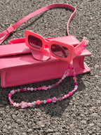 Pink Glasses Charm