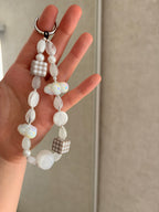 White Cloud Phone Charm