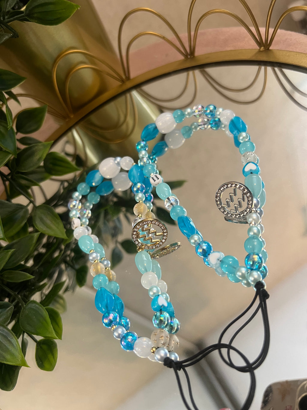 Aquarius Phone Charm