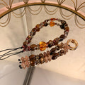 Brown Phone Charm & Bag Charm Bundle