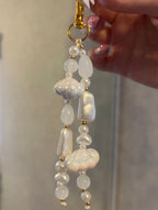 Cloud Keyring Silver/Gold