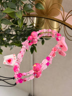 Pink Disco Phone Charm