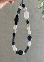 Black And White Phone Charm