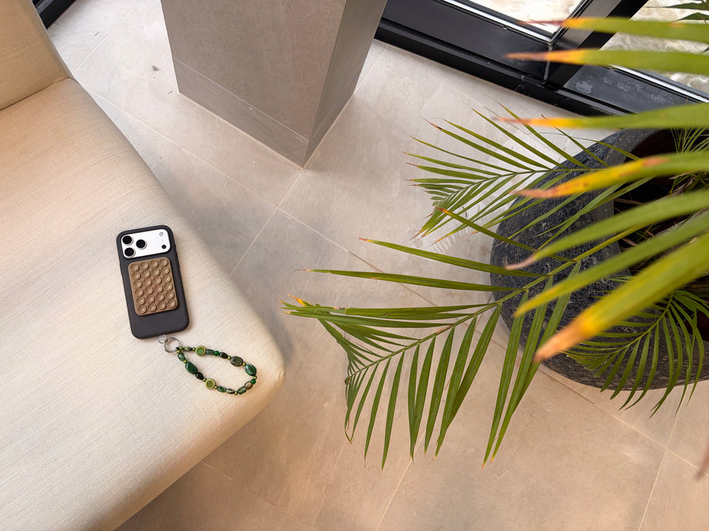 Green Phone Charm