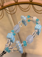 Blue Cloud Phone Charm