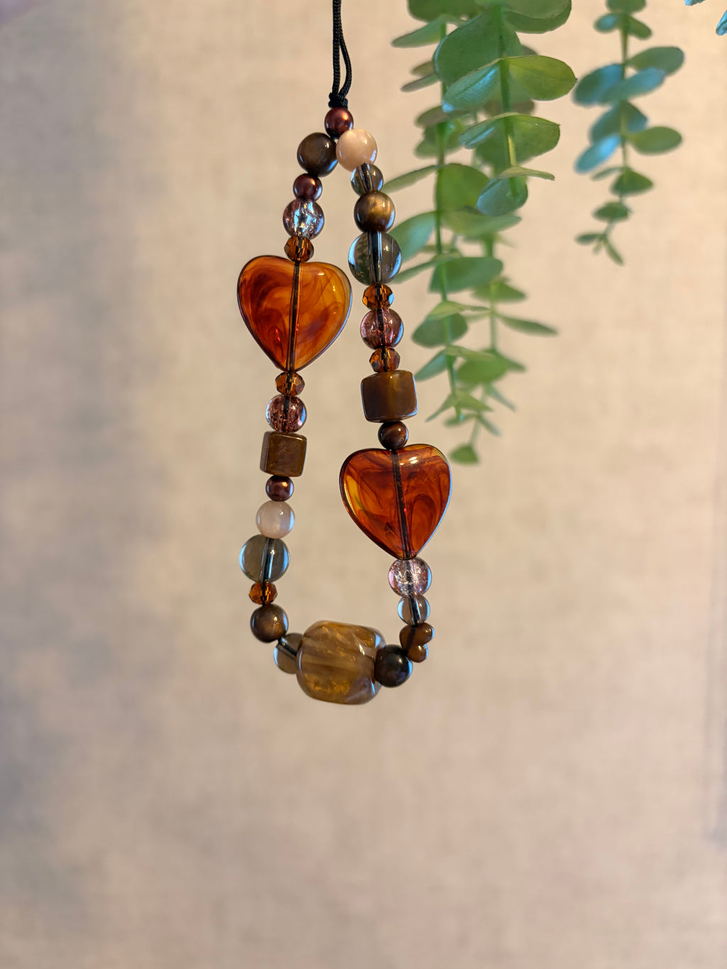 Chunky Brown Phone Charm