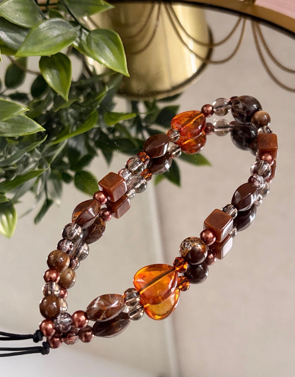 Brown Phone Charm