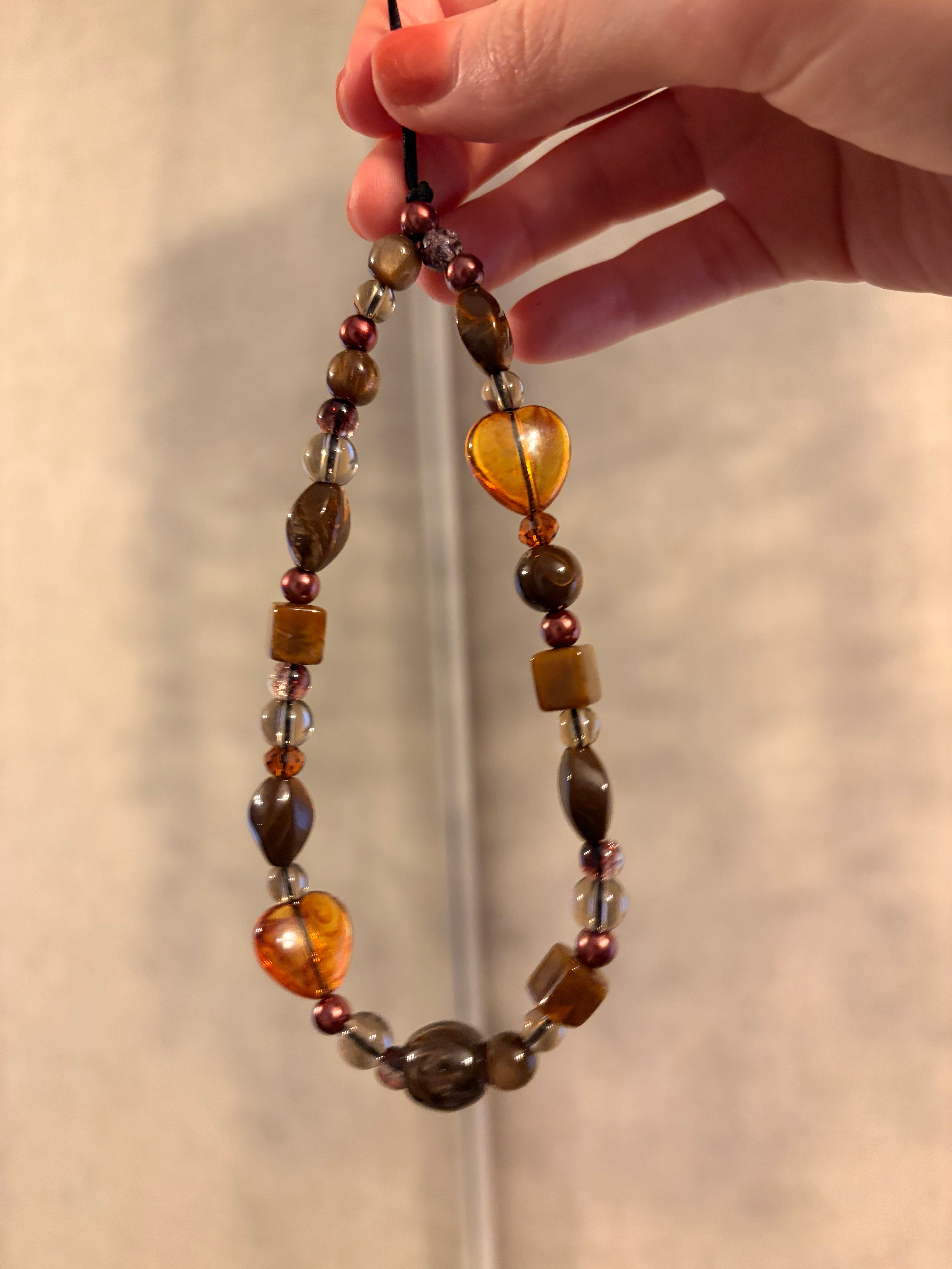 Brown Phone Charm