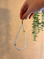 Smiley Face Beaded Phone Charm