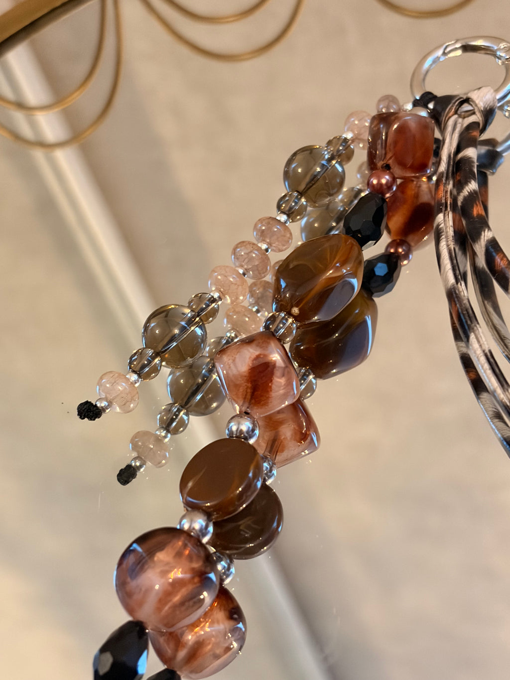 Limited Edition Leopard Print Bag Charm