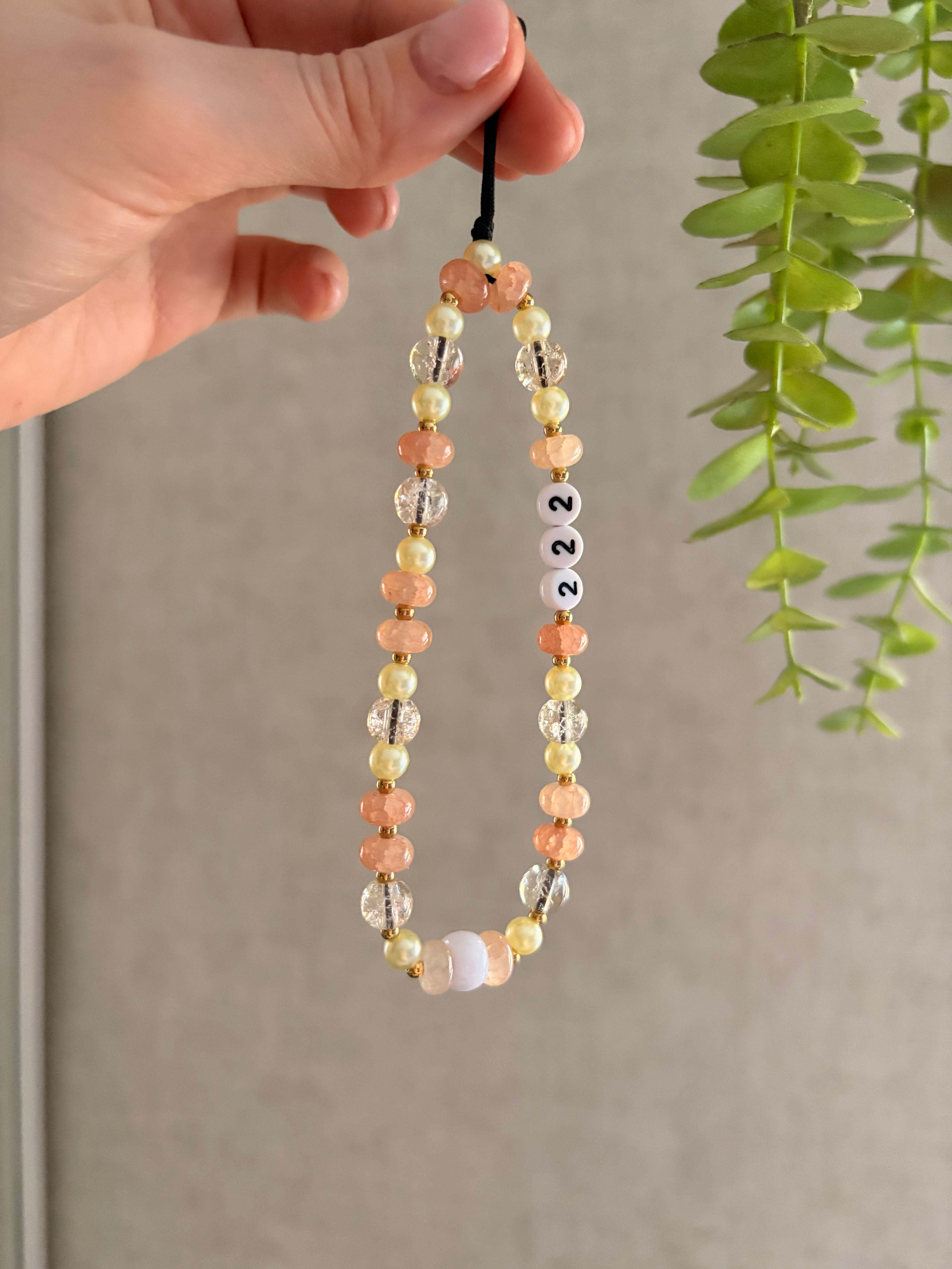 Angel Number Phone Charm