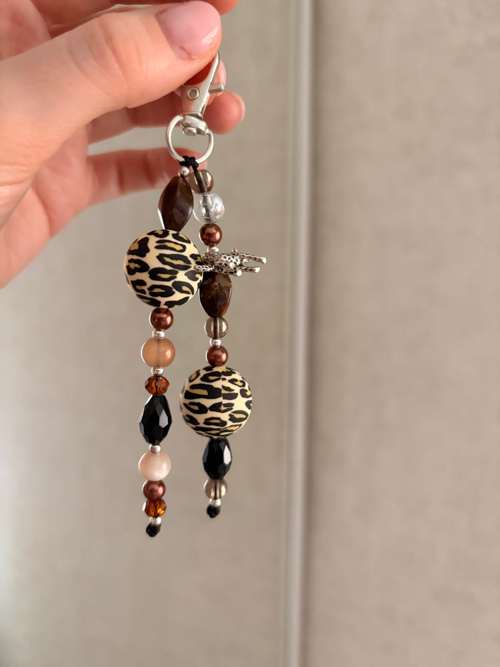 Leopard Keyring