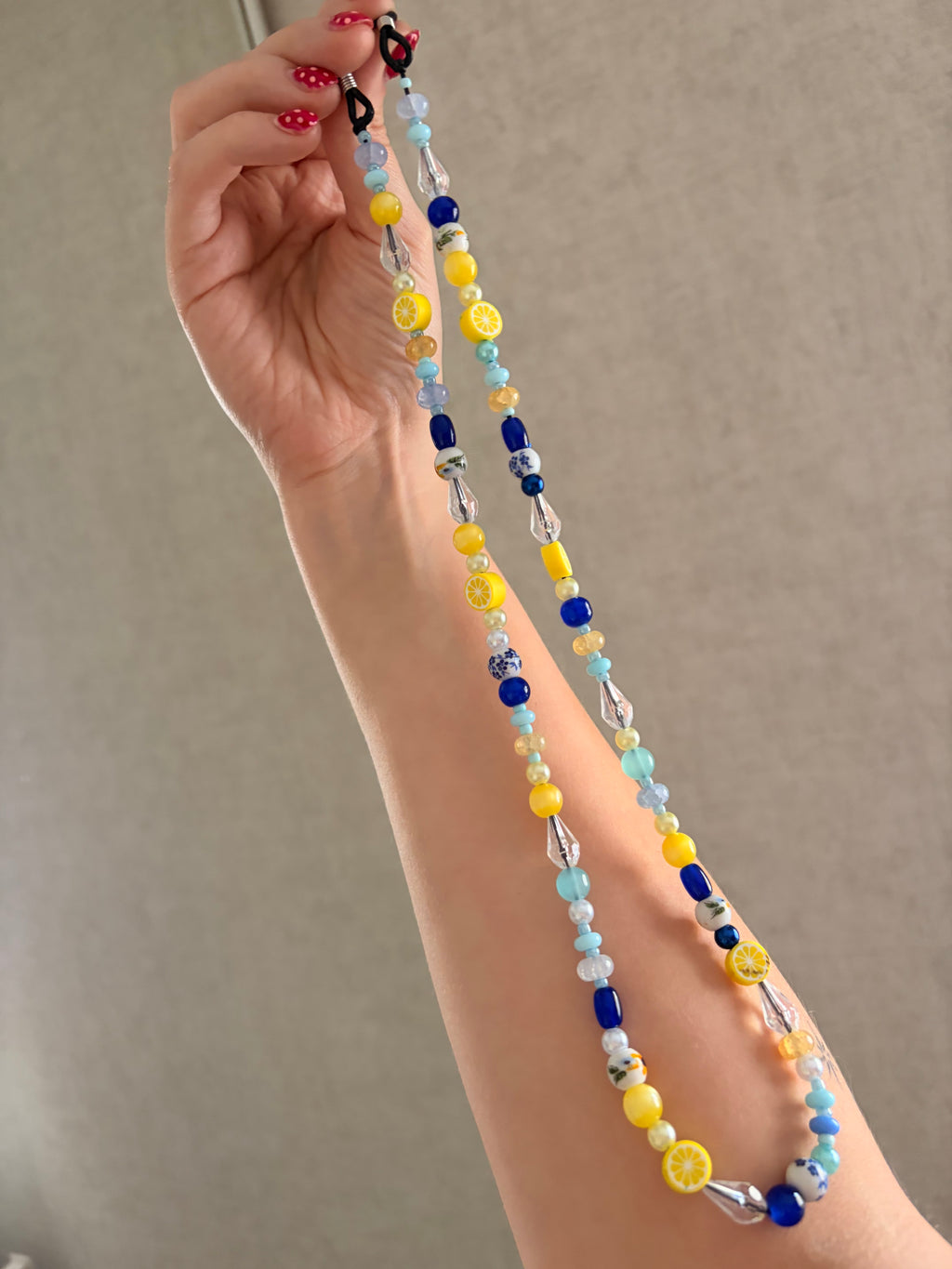 Lemon Amalfi Coast Inspired Phone Charm