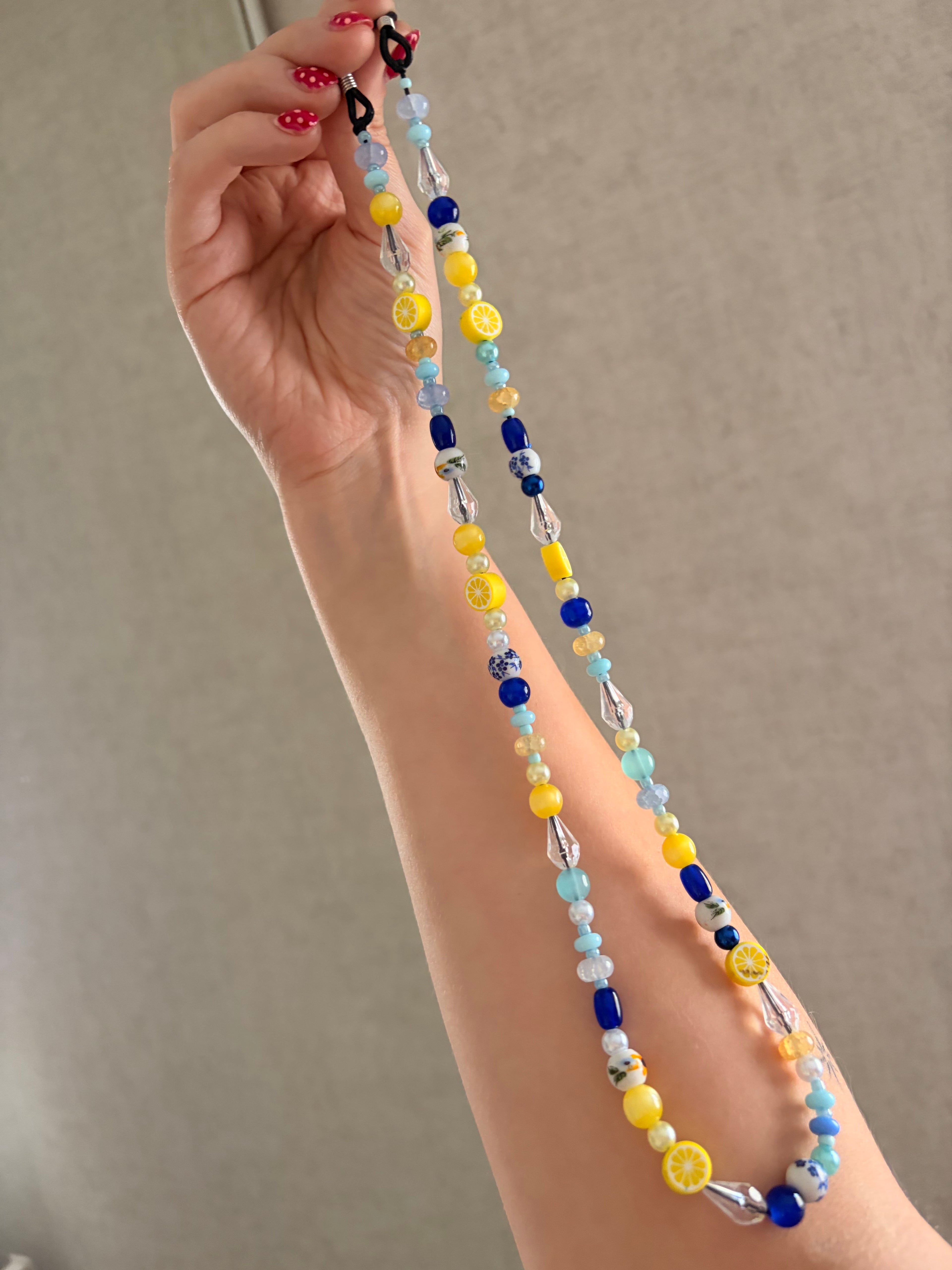 Lemon Amalfi Coast Inspired Phone Charm