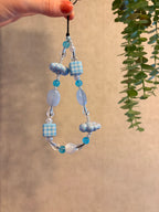 Blue Cloud Phone Charm