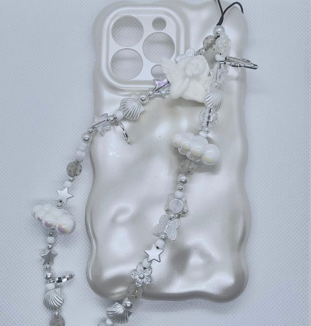 Cherub Cloud Phone Charm