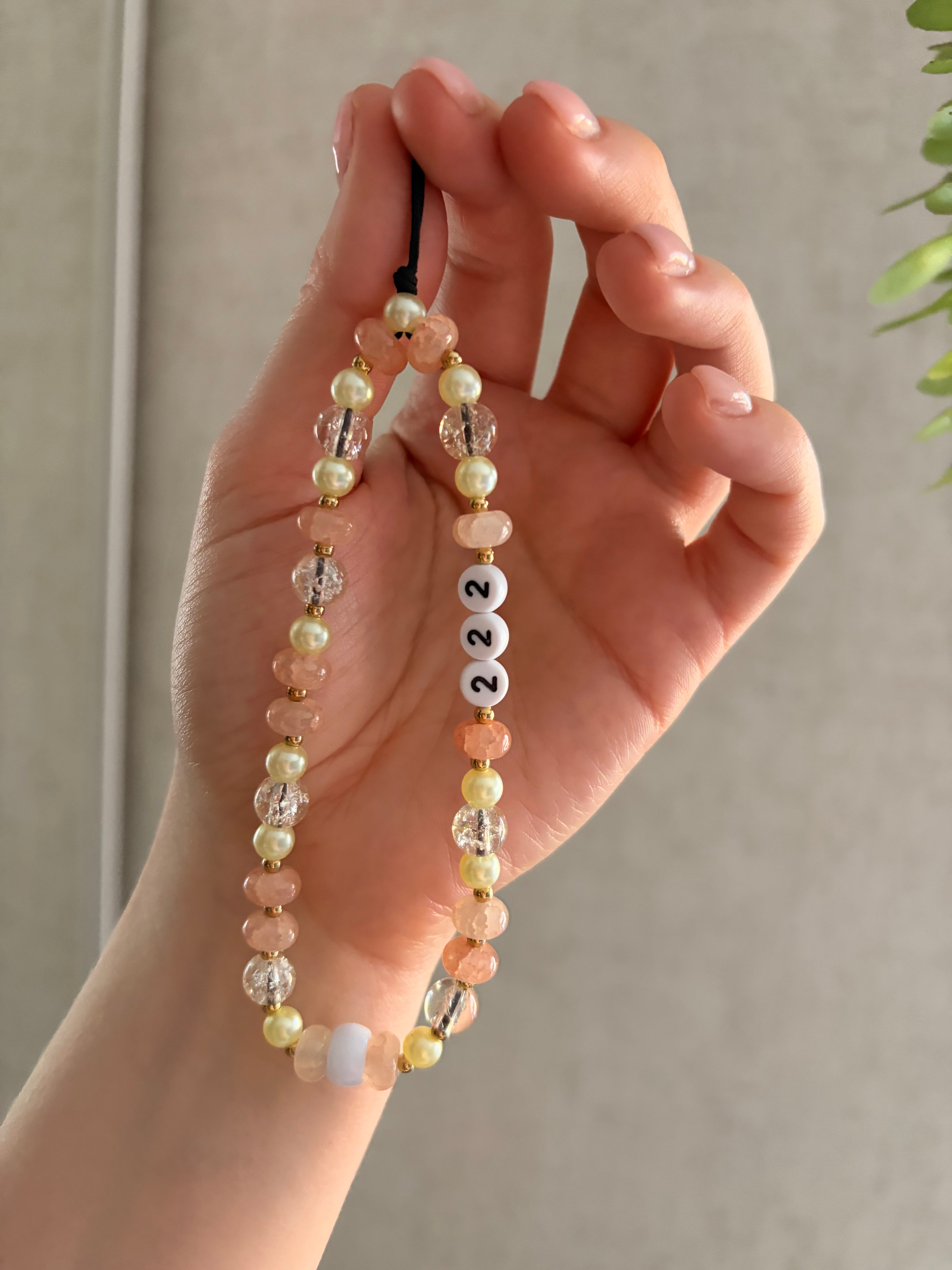 Angel Number Phone Charm