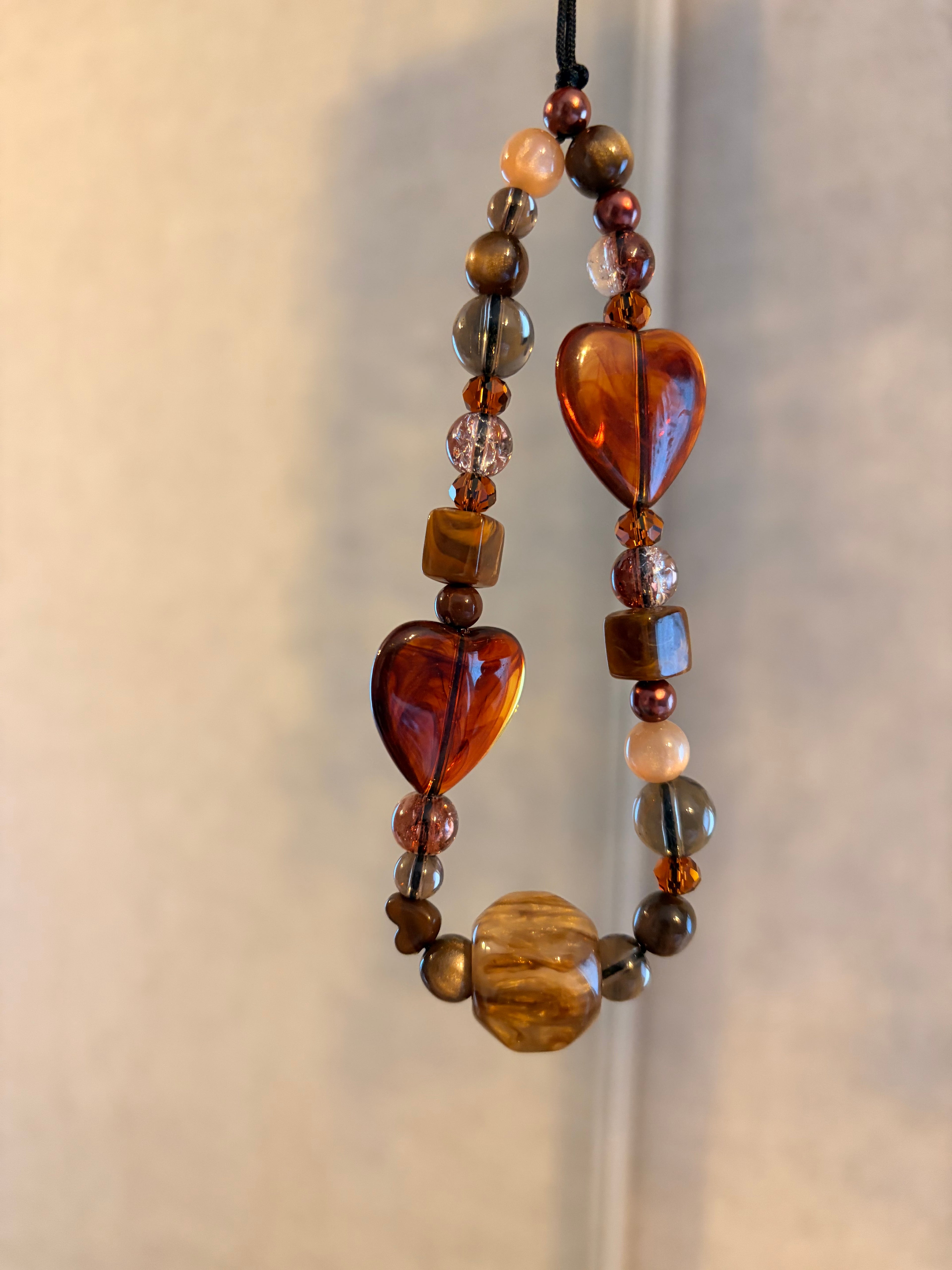 Chunky Brown Phone Charm