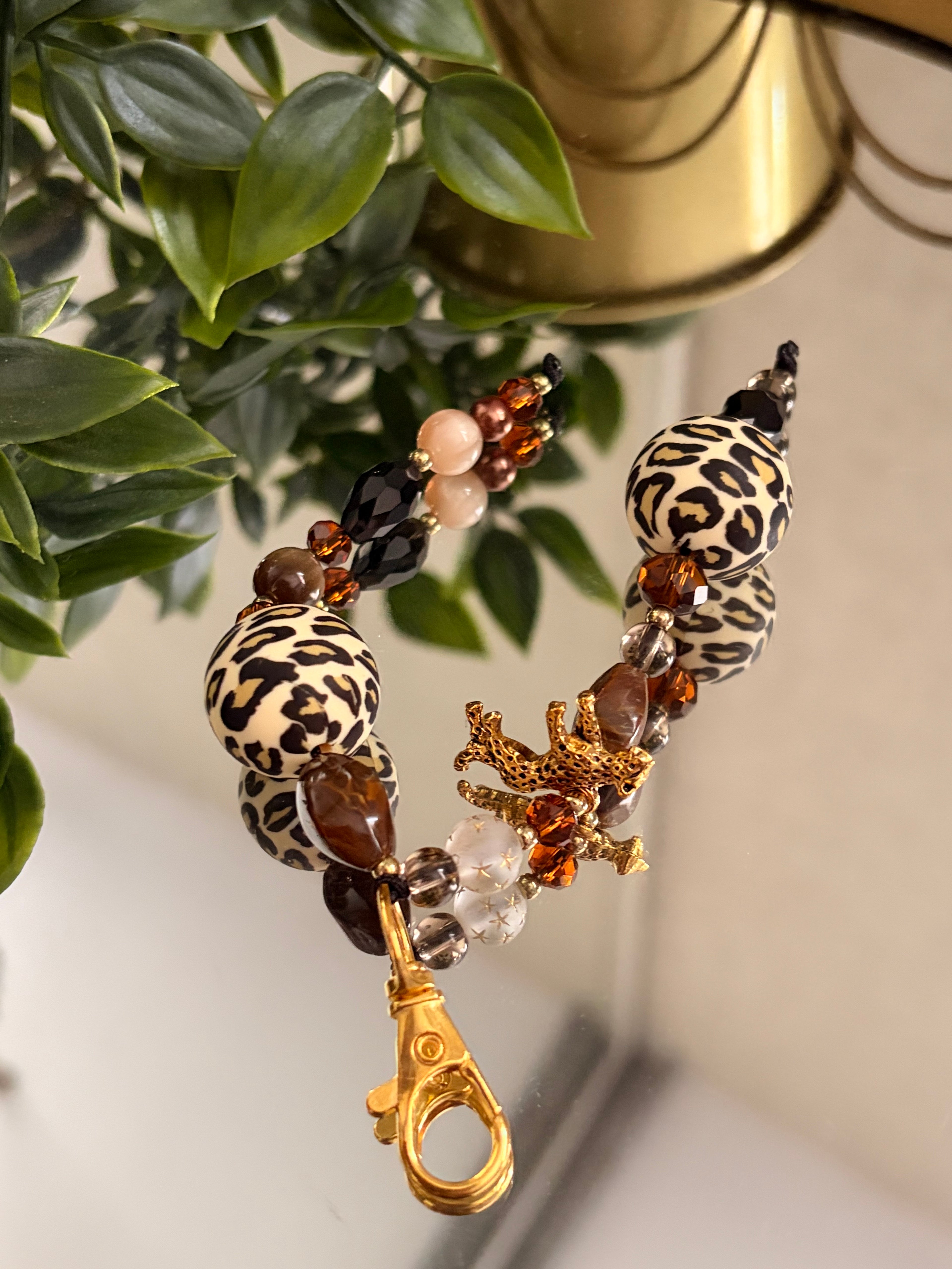 Leopard Keyring