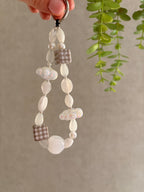 White Cloud Phone Charm