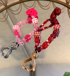 Heart Bag Charm,Keyring