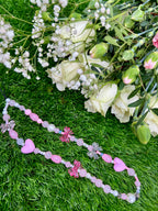 Pink Bow Phone Charm