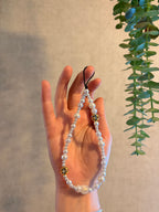Smiley Face Beaded Phone Charm