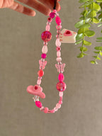 Pink Disco Phone Charm