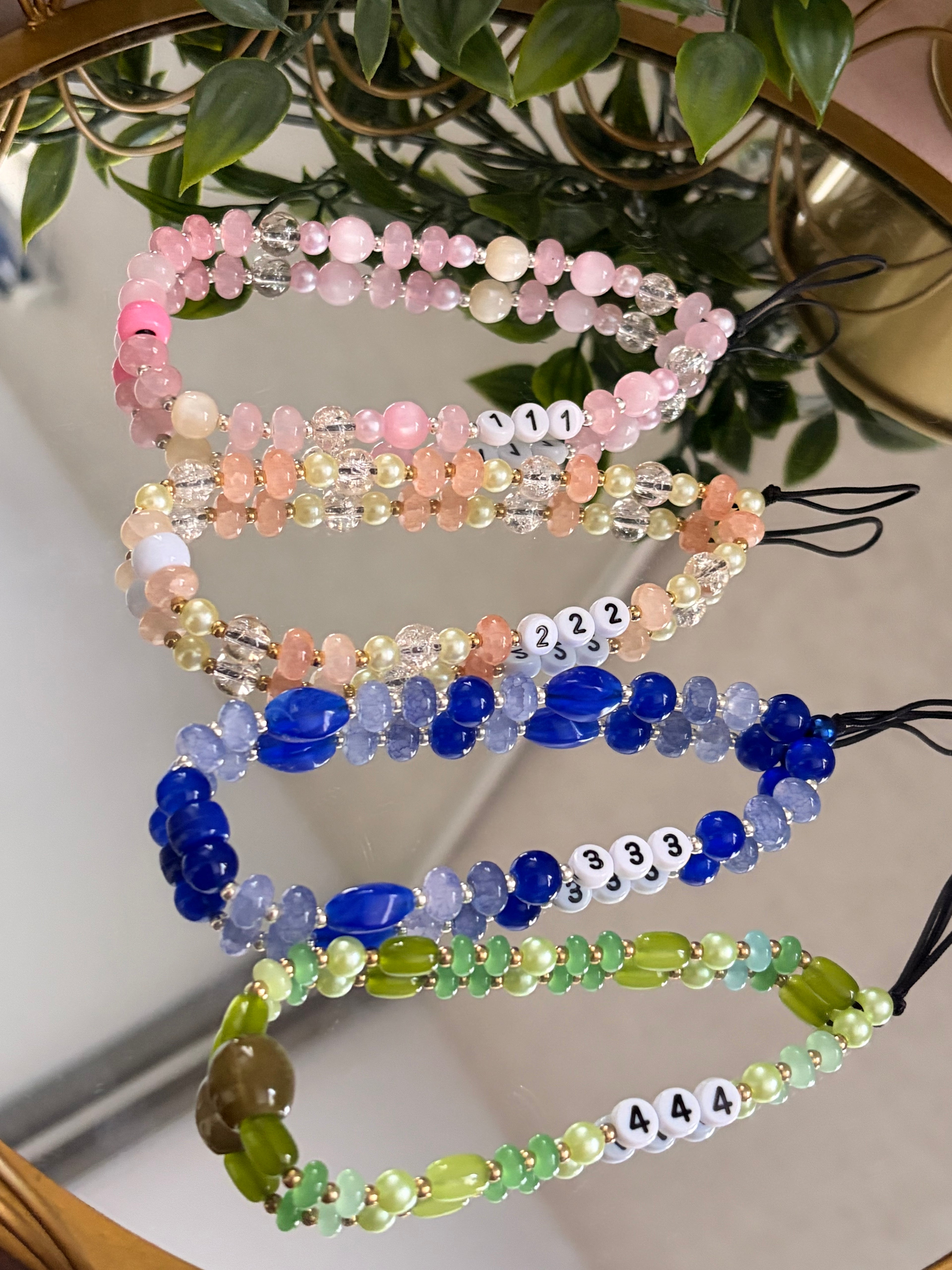 Angel Number Phone Charm
