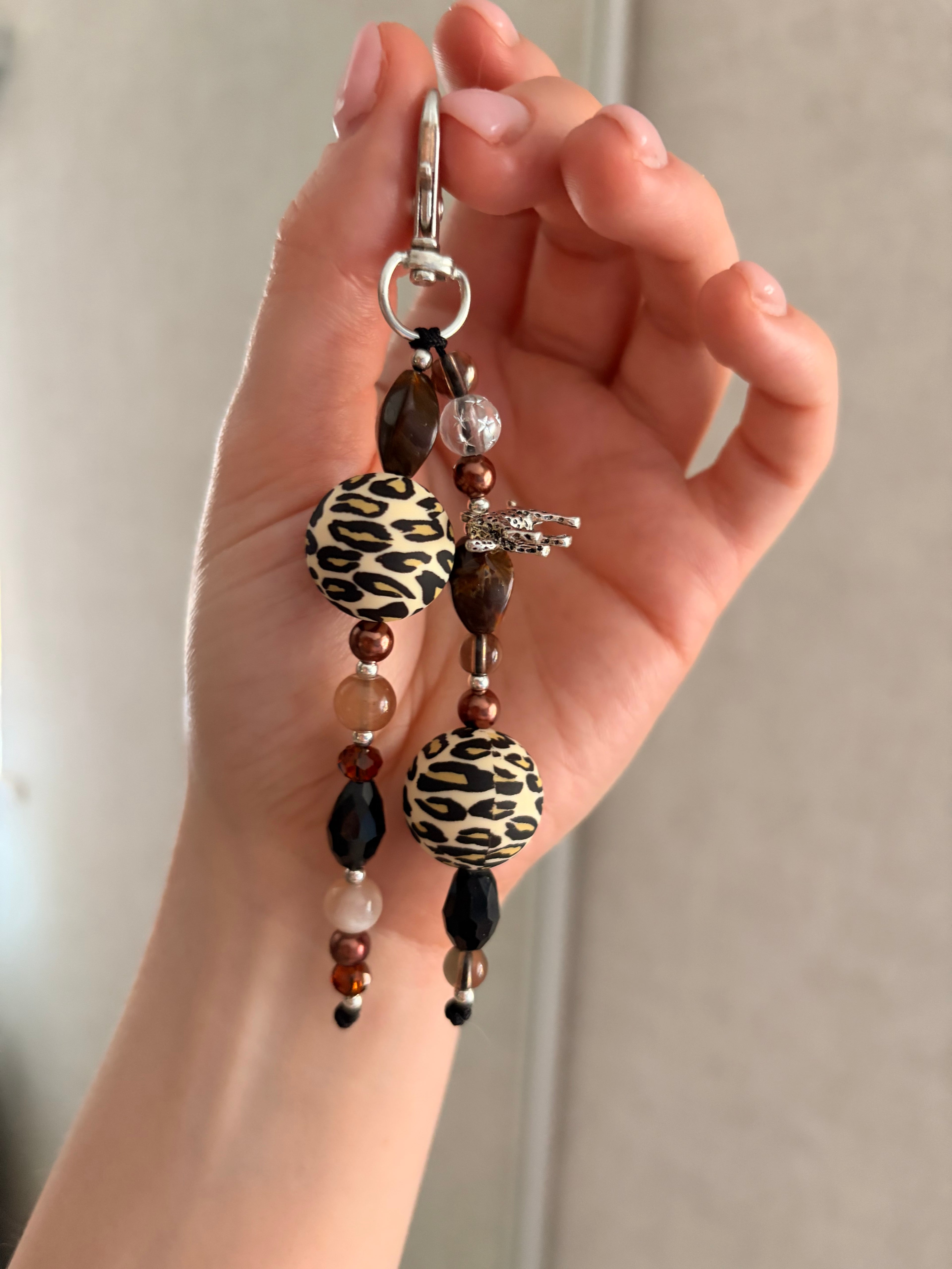 Leopard Keyring